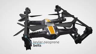 Xerall X TANKCOPTER   Awesome Flying Tank Drone