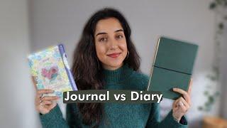 Journal vs Diary Writing | What’s the difference?