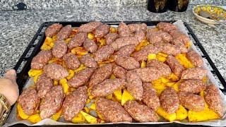 Meatballs Potatoes Delicious Oven Dishes Izmir Meatballs Recipe