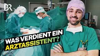 Er assistiert dem Chefarzt im Krankenhaus: Gehalt als Physician Assistant I Lohnt sich das? I BR