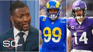 "Rams defense will STOP Sam Darnold in NFC Wild Card"- Ryan Clark on KEY to victory for Vikings-Rams