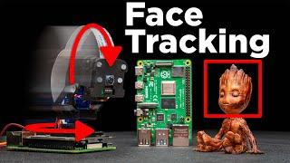 Face & Movement Tracking System Using a Raspberry Pi + OpenCV + Pan-Tilt HAT + Python