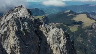 Mavic Flug zur Furchetta, Dolomiten