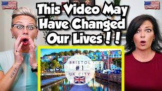 American Couple Reacts: Bristol, England! BEST City in The UK? FIRST TIME REACTION! *LOVE THIS*