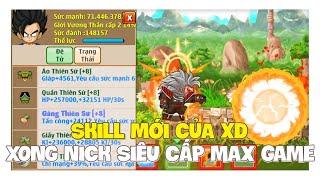 Ngọc Rồng Online - Học Skill Mới Xayda Và Hoàn Thiện Xong Nick Siêu Cấp Max Game P3 !