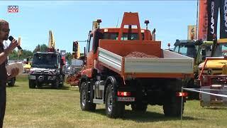 Onlinemotor Mercedes Unimog U218 mit langem Radstand 3600mm und Hackenabrollsystem