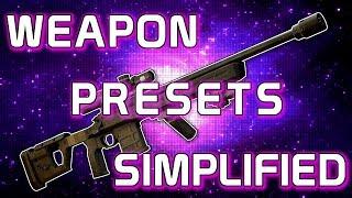 Weapon Preset Explanation - Escape From Tarkov - JawshPawshTV