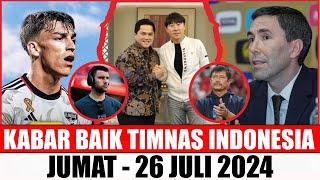 LANGKAH SENSASIONAALL! 12 BERITA TIMNAS HARI INI  26/07/2024  Kabar Timnas Indonesia Terbaru----