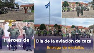 Resumen de la ceremonia, día de la aviación de caza