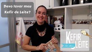 Devo lavar meu Kefir de Leite? - Vídeo 4 da série DICAS