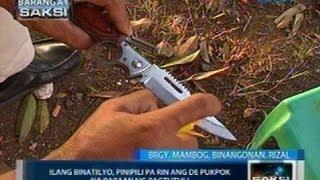 Saksi: Ilang binatilyo, pinipili pa rin ang de pukpok na paraan ng pagtutuli