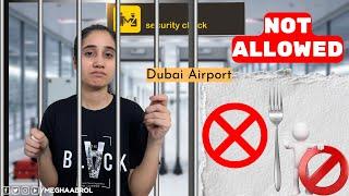 Dubai Airport pe ki Kurbani | It is not Allowed  | Megha Abrol Vlogs