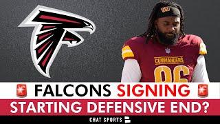 Atlanta Falcons SIGN A Defensive End  Updated Depth Chart & Draft Targets | Falcons News