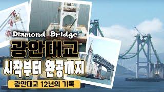 기록 광안대교/광안대교의 기획부터 지질조사 그리고 건립까지 12년/1994년 12월 공사의 시작부터 2002년 12월 마무리까지의 영상 기록/ 부산MBC 20030105 방송