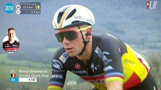 Remco Evenepoel Strange Decision GIFTS GC Lead Away | Paris-Nice 2024 Stage 4