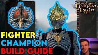 OP Champion Fighter Build Guide: Baldur's Gate 3