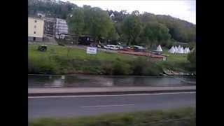 Landscape on the way from Weilburg to Limburg (in Germany)