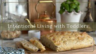 Intentional Living, Slow Living with Toddlers| Day in the Life| Christian Homemaking