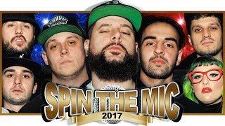 Spin The Mic 2017 Rap Battle ft Caustic, Unanymous, Zen, Frak, Pedro