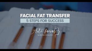 Facial Fat Transfer - 5 steps for success