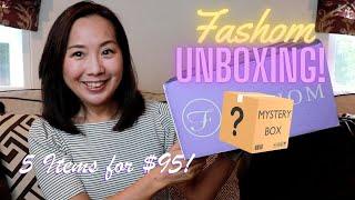 FASHOM Mystery Box | Unboxing & Try-on | November 2024