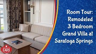 Saratoga Springs - Renovated 3 Bedroom Grand Villa - Room Tour - Refurbished Room