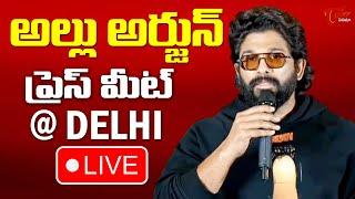 Pushpa 2 Success Meet In Delhi LIVE | Allu Arjun | Rashmika | TeluguOne Cinema