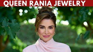 Queen Rania of Jordan Jewelry Collection. Rania Al Abdullah BREATHTAKING Royal Jewels