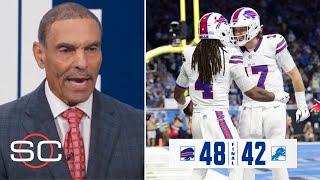 "Bills are going to win Super Bowl" - ESPN on Josh Allen throws 4 TDs to beating Lions 48-42 Week 15