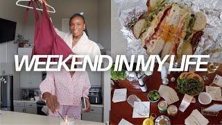 WEEKEND IN MY LIFE IN AUSTIN: let's catch up, events, date night, pr unboxings, dinner at home, etc!