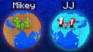 Mikey Family Poor vs JJ Family Rich Planet Survival Battle in Minecraft (Maizen)