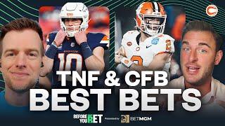 BEST BETS FOR TNF BRONCOS VS CHARGERS + COLLEGE FOOTBALL PLAYOFF PICKS WITH JAKE BUTT!