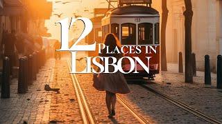 12 Most Beautiful Places to Visit in Lisbon 2024  | Lisbon Travel Video