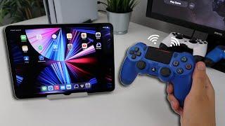 How to CONNECT PS4 CONTROLLER TO iPad (EASY METHOD)