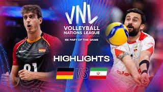  GER vs.  IRI - Highlights | Week 3 | Men's VNL 2024