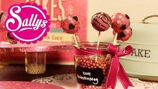 Schokoladen-Cakepops für den Valentinstag / Sallys Welt