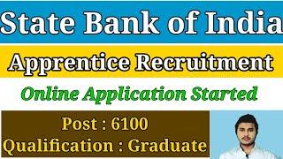 sbi apprentice recruitment notification 2021 Apply Online form #shorts by Rajendra Gavhane #bankjobs