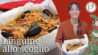 Linguine allo scoglio al cartoccio - Benedetta Parodi Official