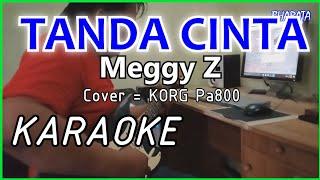 TANDA CINTA - Meggy Z - KARAOKE - Cover Korg Pa800
