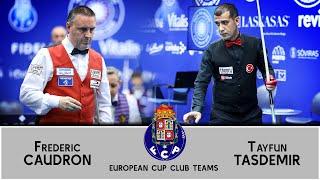 3-Cushion European Cup by teams - Frédéric Caudron vs Tayfun Tasdemir