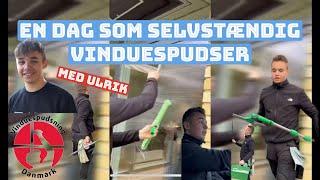 En dag som vinduespudser - Følg en tidligere elevs nye hverdag