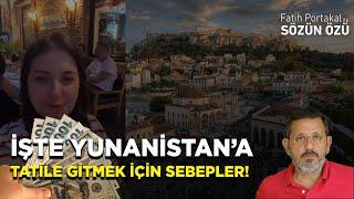 İŞTE YUNANİSTANA TATİLE GİTMEK İÇİN SEBEPLER! VİDEOLU ANLATIM!