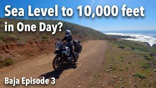 Baja | Motorcycling from Sea to Sky in One Day