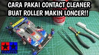 CARA PAKAI CONTACT CLEANER BIKIN TAMIYA makin LONCER! [ミニ四駆 ] Mini 4wd