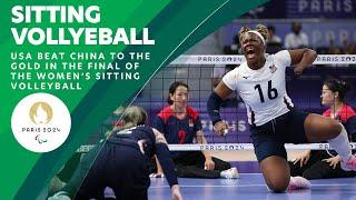 USA Win Women's Sitting Volleyball Gold Medal Match! 