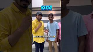 Kota me 100% Scholarship ki Sacchai | Free Coaching for Students #neet #jee #nvsir #motionkota