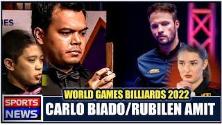 CARLO BIADO/RUBILEN AMIT, WORLD GAMES BILLIARDS 2022 - SPORTS NEWS PH