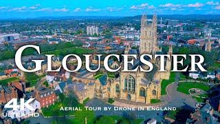 GLOUCESTER 2023  Drone Aerial 4K | Birmingham 󠁧󠁢󠁥󠁮󠁧󠁿 United Kingdom UK