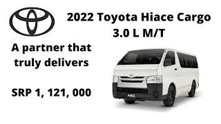 2022 Toyota Hiace Cargo 3.0 MT