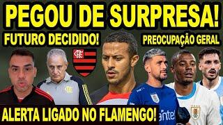 PEGOU TODO MUNDO DE SURPRESA! THIAGO ALCÂNTARA DECIDE FUTURO! FLAMENGO LIGA ALERTA COM URUGUAIOS! E+